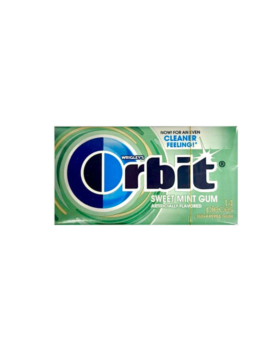 Wrigleys Orbit Sweet Mint Gum 14Pcs