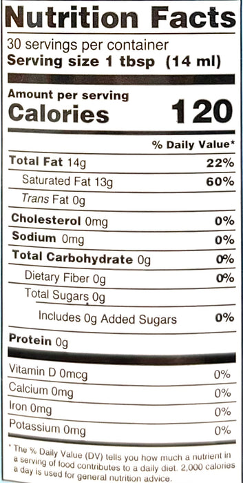 Palermo Organic Coconut Oil 16Oz