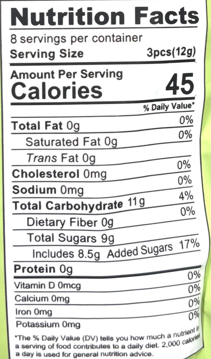 Songwha Ginger Mint Candy 3.53Oz