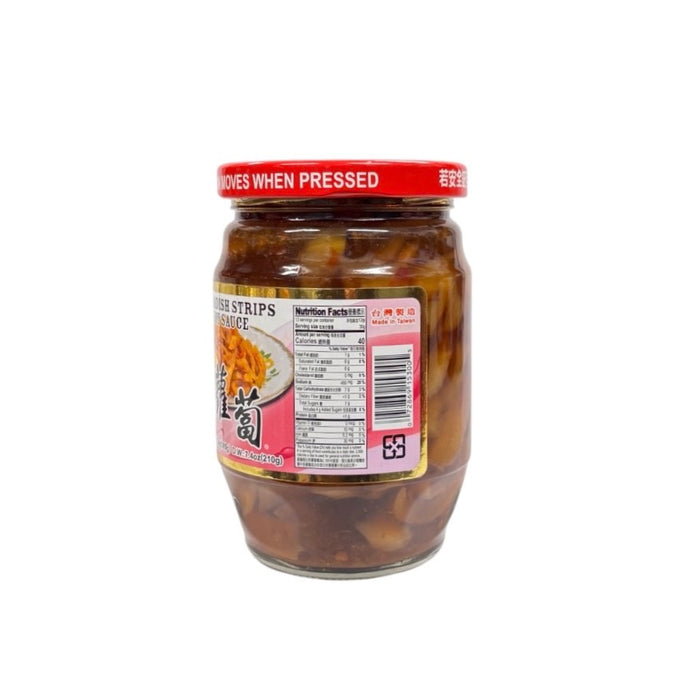 Wei-Chuan Chili Radish Strip In Soy 13Oz