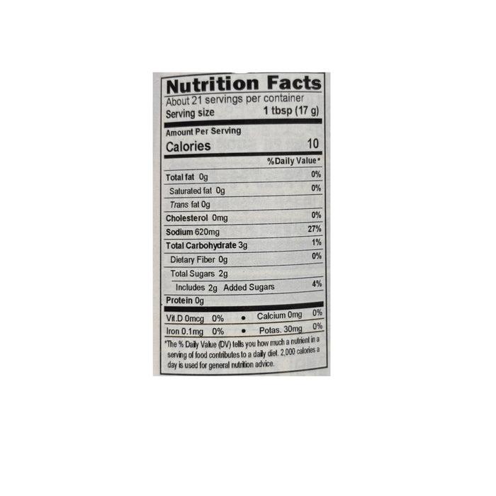 Beksul Premium Oyster Sauce 12.36oz