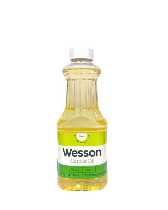 Wesson Canola Oil 24Oz