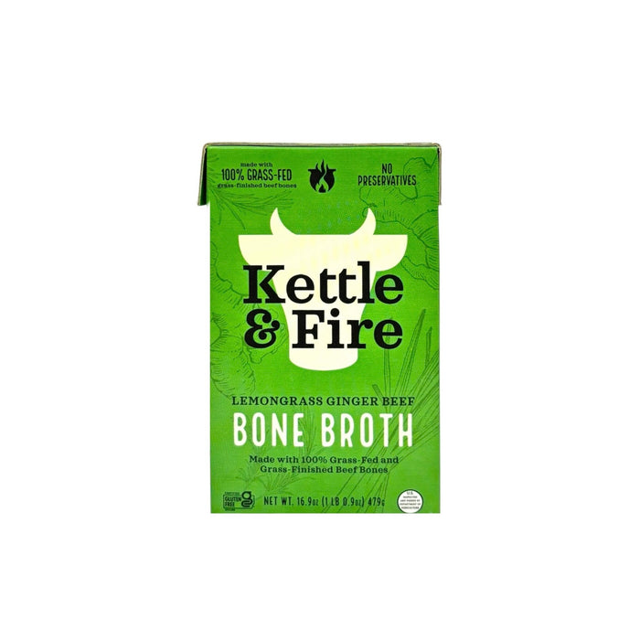 K&F Lemongrass Ginger Beef Broth 16.9Oz