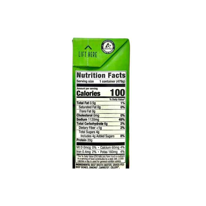 K&F Lemongrass Ginger Beef Broth 16.9Oz