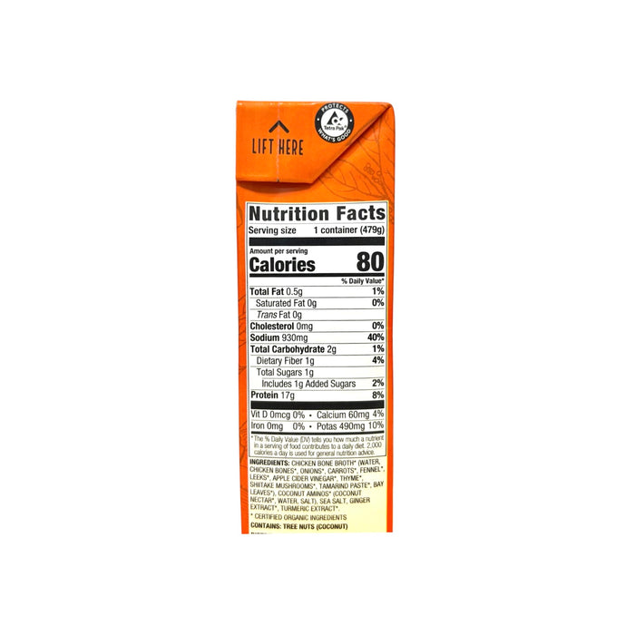 K&F Turmeric Ginger Bone Broth 16.9Oz