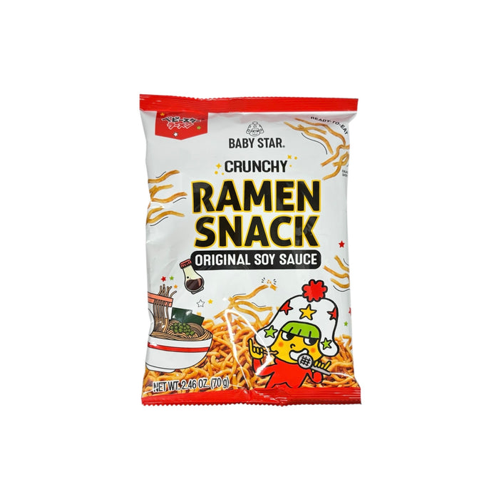 Baby Star Crispy Ramen Snack Chicken Flavor 2.64oz