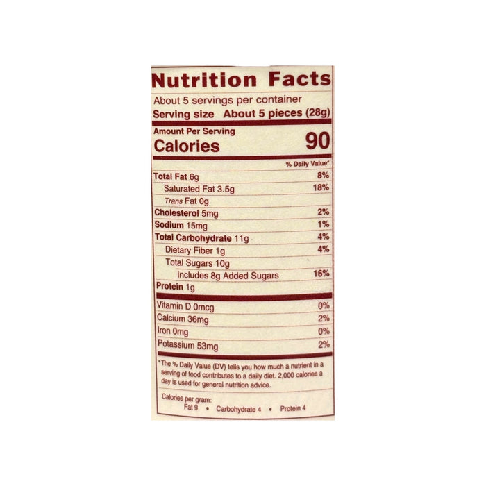 Baris White & Milk Chocolate 5.3Oz