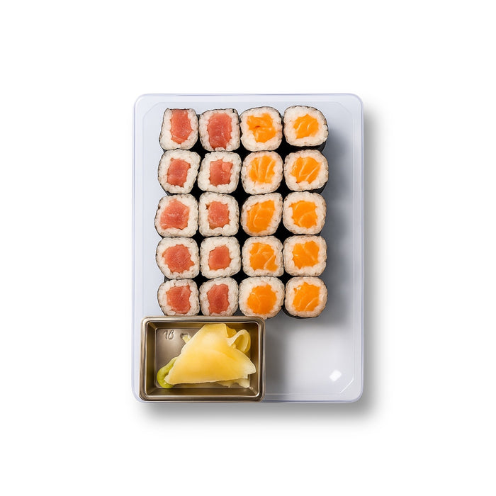 Boongs Sushi Salmon/Tuna Mini Roll