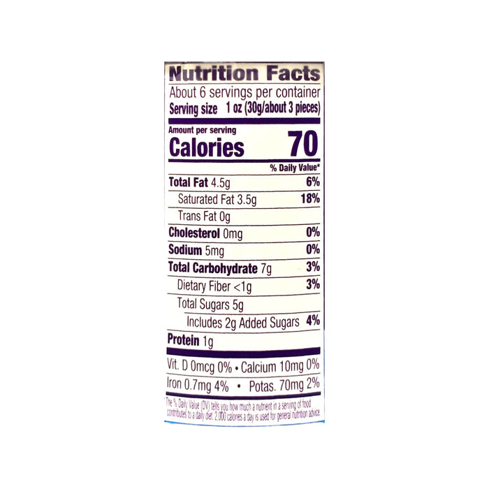 Lollys Grapes Dark Chocolate Coconut 6Oz