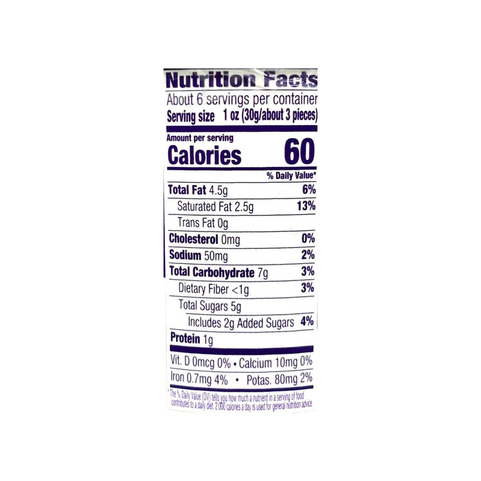 Lollys Grapes Dark Chocolate Almond 6Oz