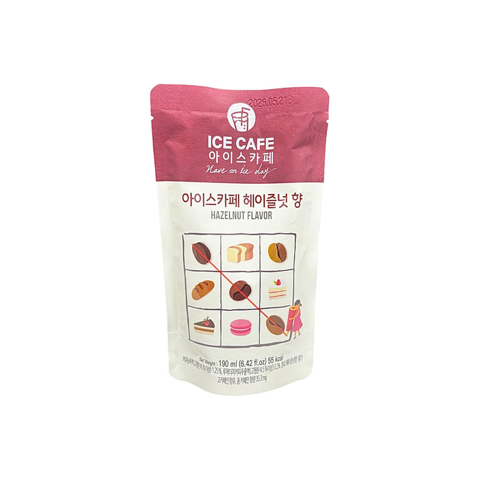 Ice Cafe Coffee Hazelnut Flavor 190Ml