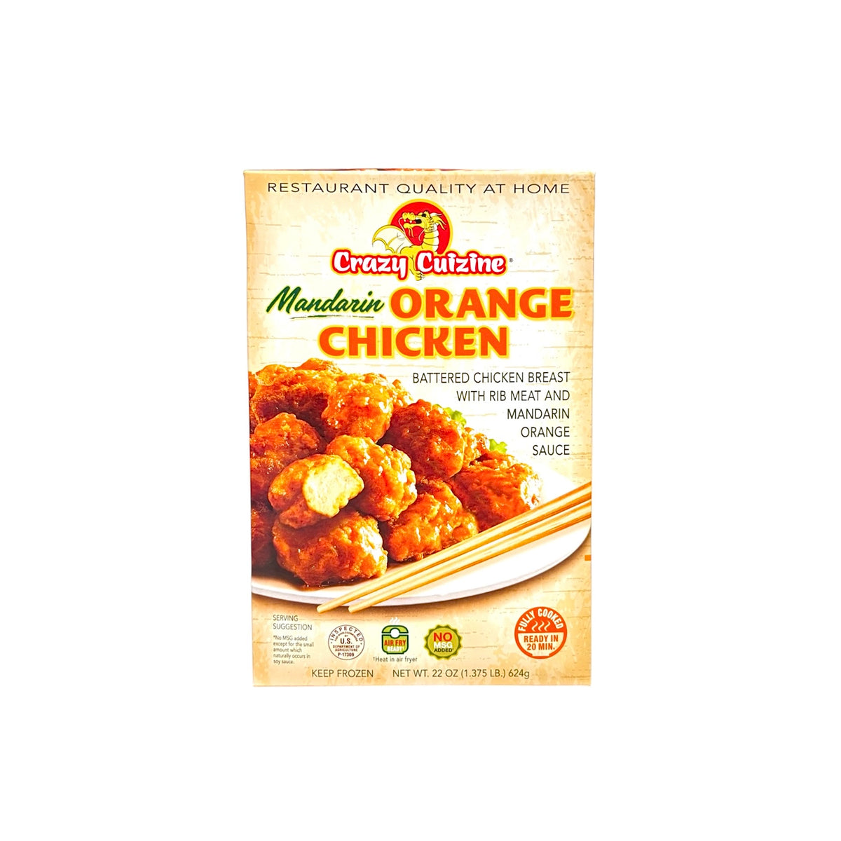 Crazy Cuizine Orange Chicken 22Oz — H Mart Manhattan Delivery