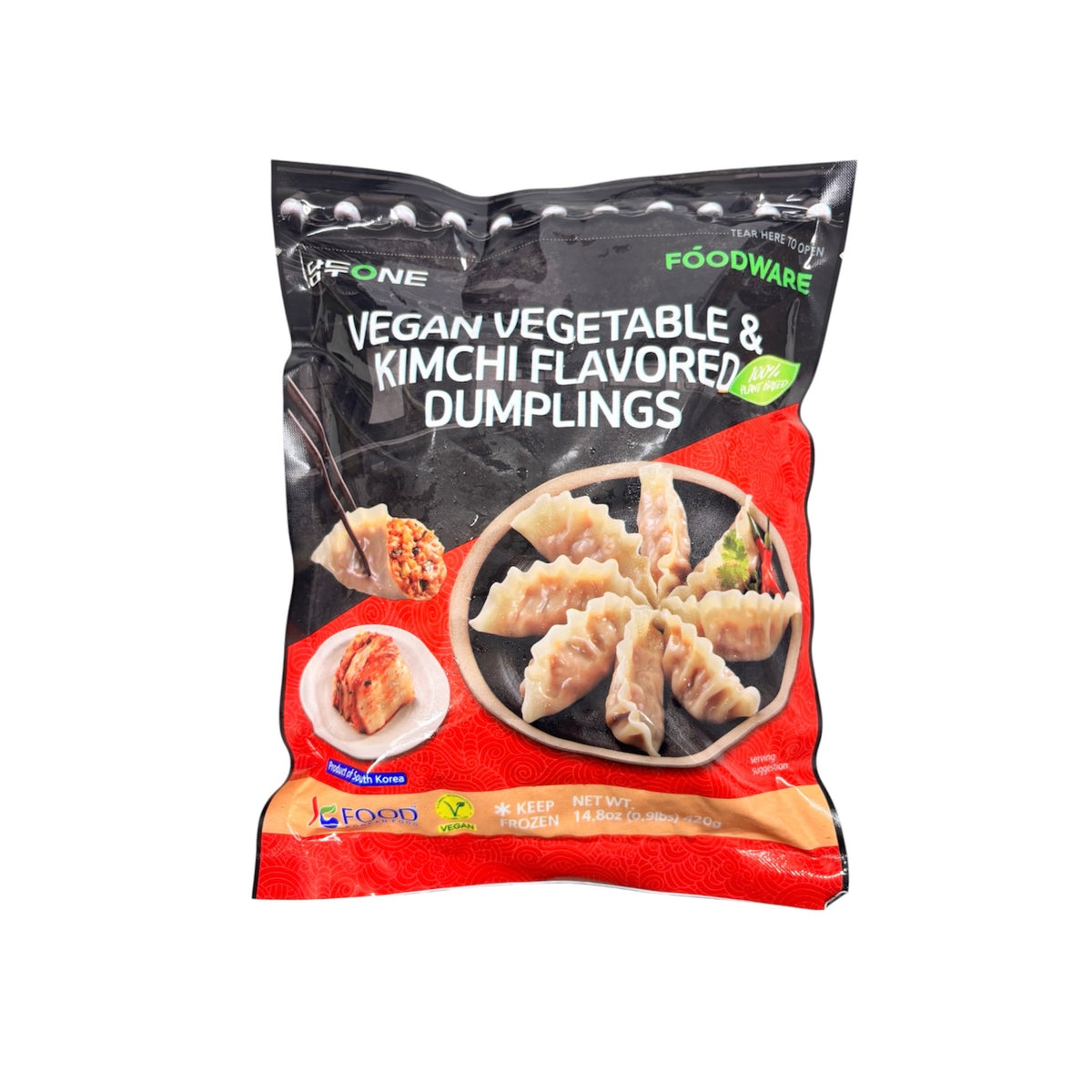One Vegan Dumpling Kimchi 14.8Oz — H Mart Manhattan Delivery