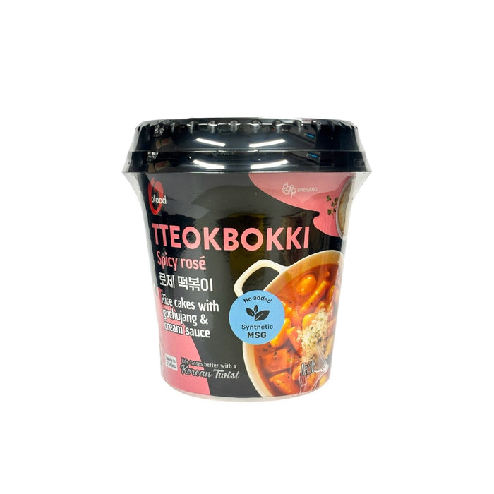 Ofood Tteokbokki Spicy Rose Cup 3.7Oz