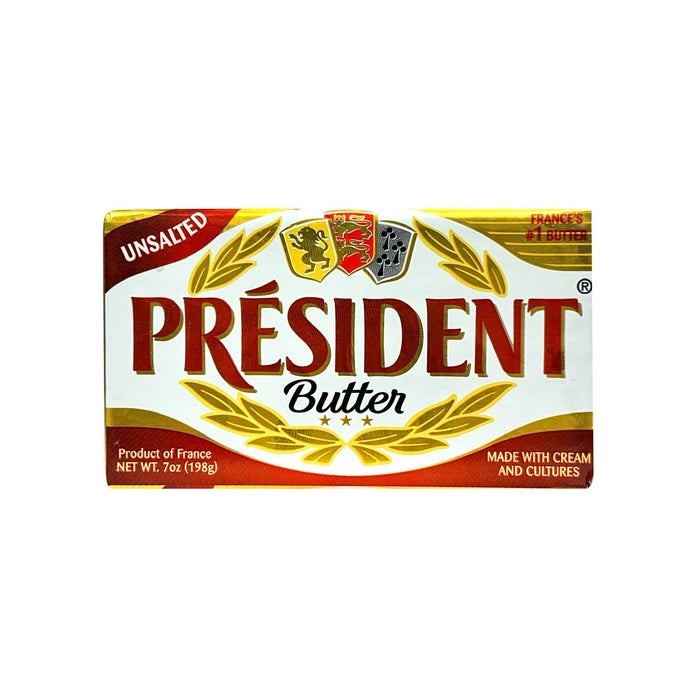 President Butter Unsalted 7Oz