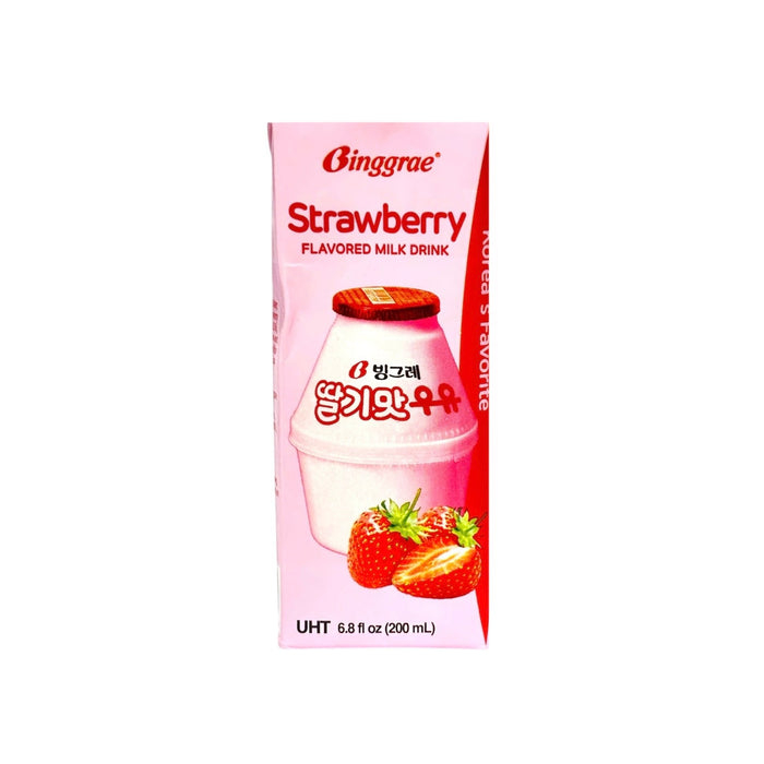 Bgr Strawberry Milk Drink 200Ml