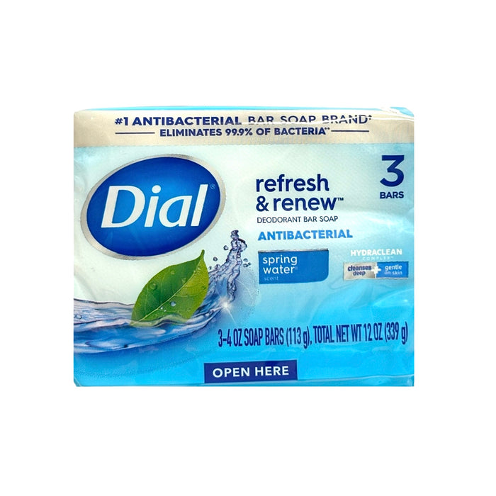 Dial Spring Water Refresh&Renew 3Pk