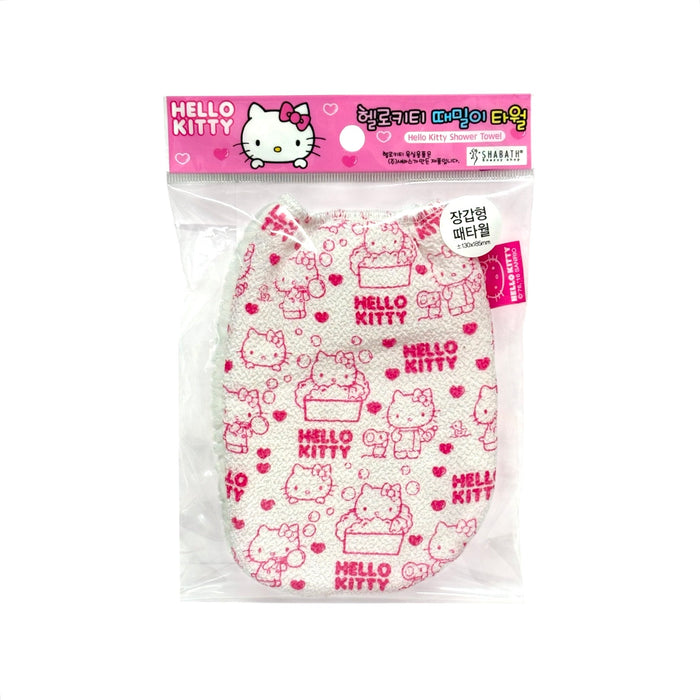 Hello Kitty Glove Type Shower Towl