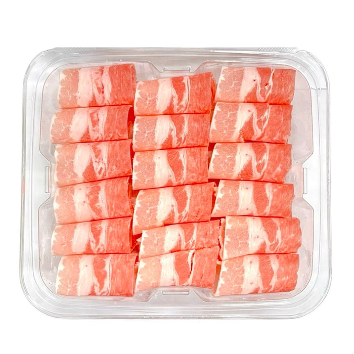 Natural Pork Belly Thin Sliced Frozen 0.74lb