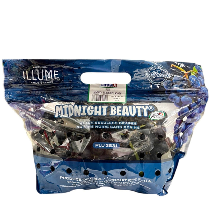 Black Seedless Grapes