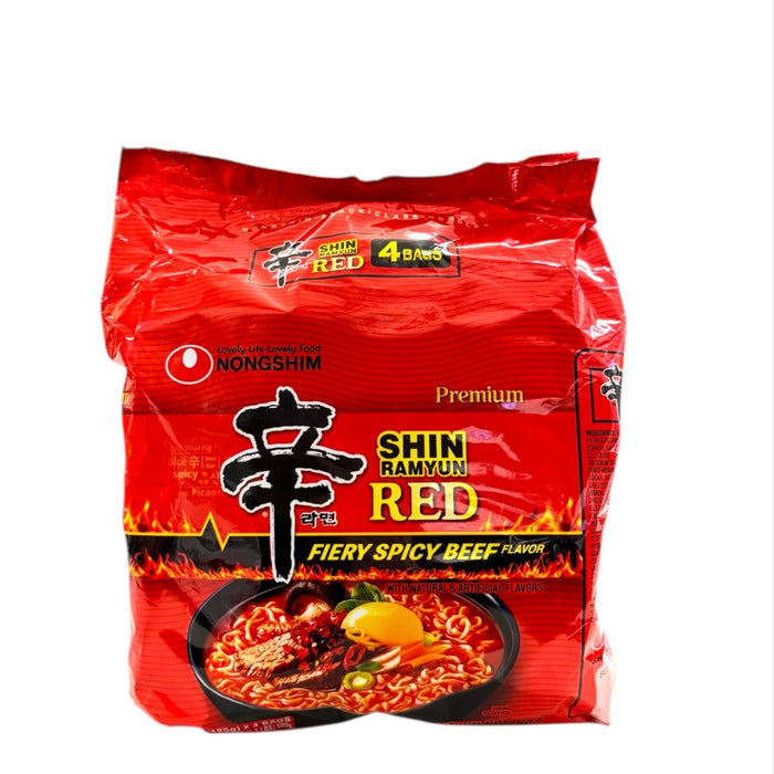 Ns Shin Ramyun Red Spicy Beef 4.4Oz 1Pk