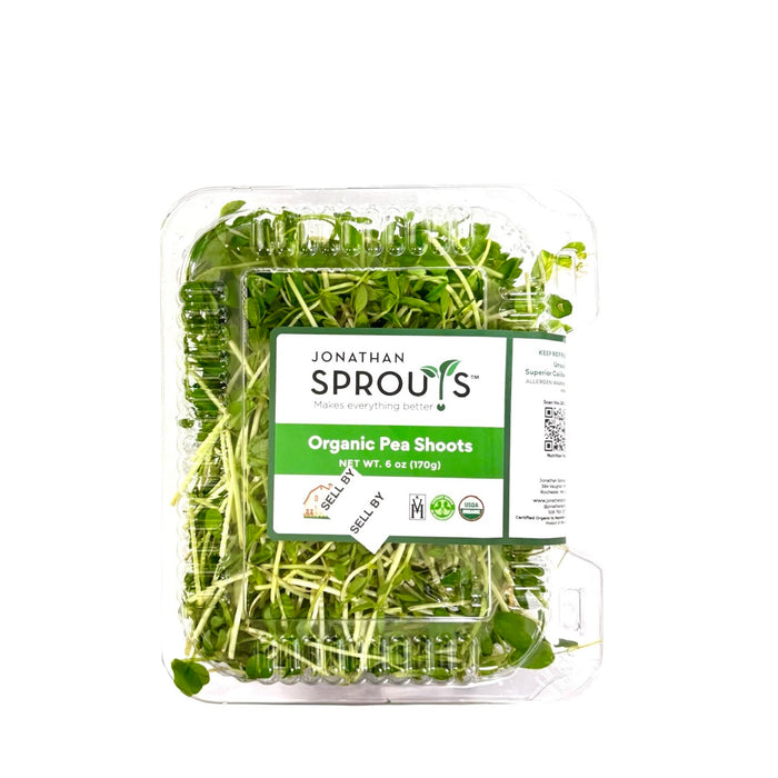 Jonathans Organic Pea Shoots 6Oz