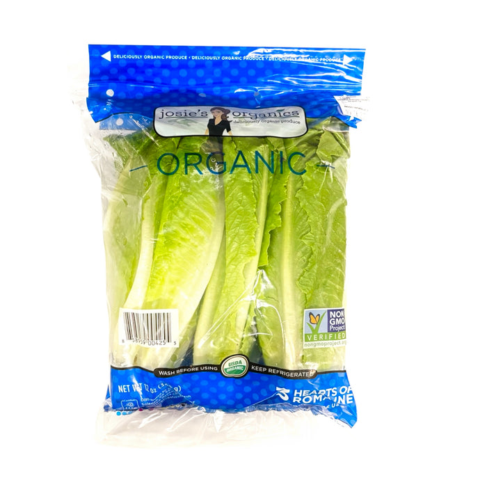 Josies Organic Romaine Hearts 12Oz