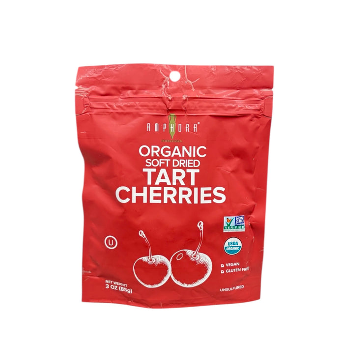 Amphora Organic Soft Dried Tart Cherries 3oz