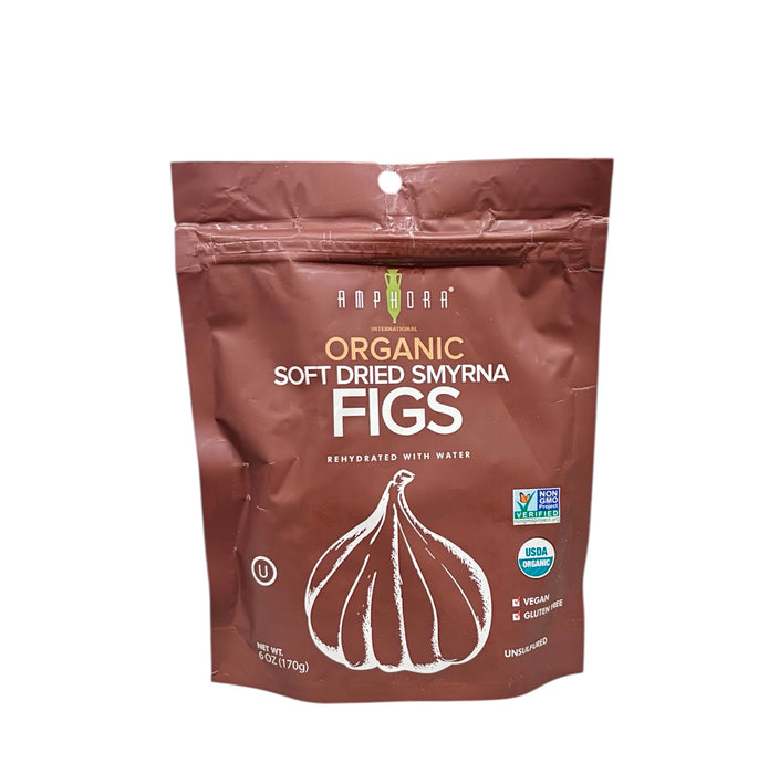 Amphora Organic Soft Dried Smyrna Figs 6oz