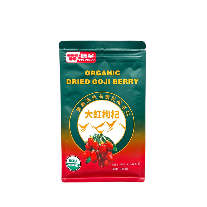Wei Chuan Organic Dried Goji Berry 8Oz