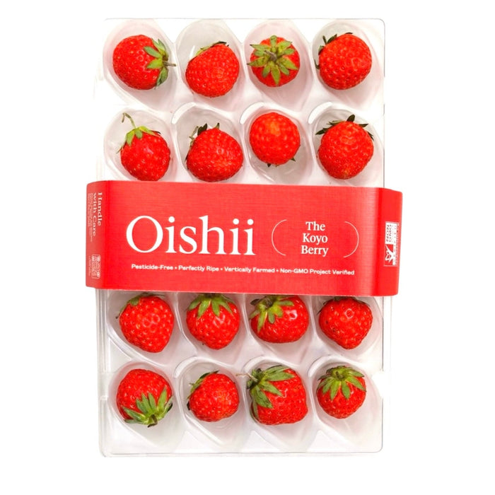 Oishii Koyo Berry Strawberry 20pcs , 4Oz