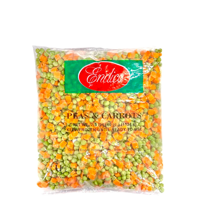Endico Frozen Green Peas & Carrots 2.5lb