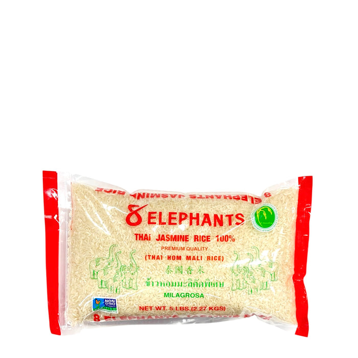8 Elephants Jasmine Rice 5lb