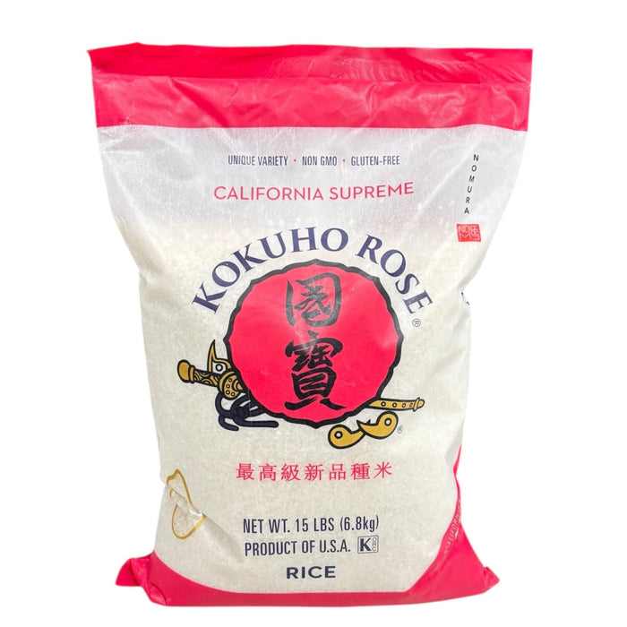 Kokuho Rose Rice 15Lb