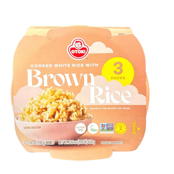 Otg Cooked Brown Rice 3/210G