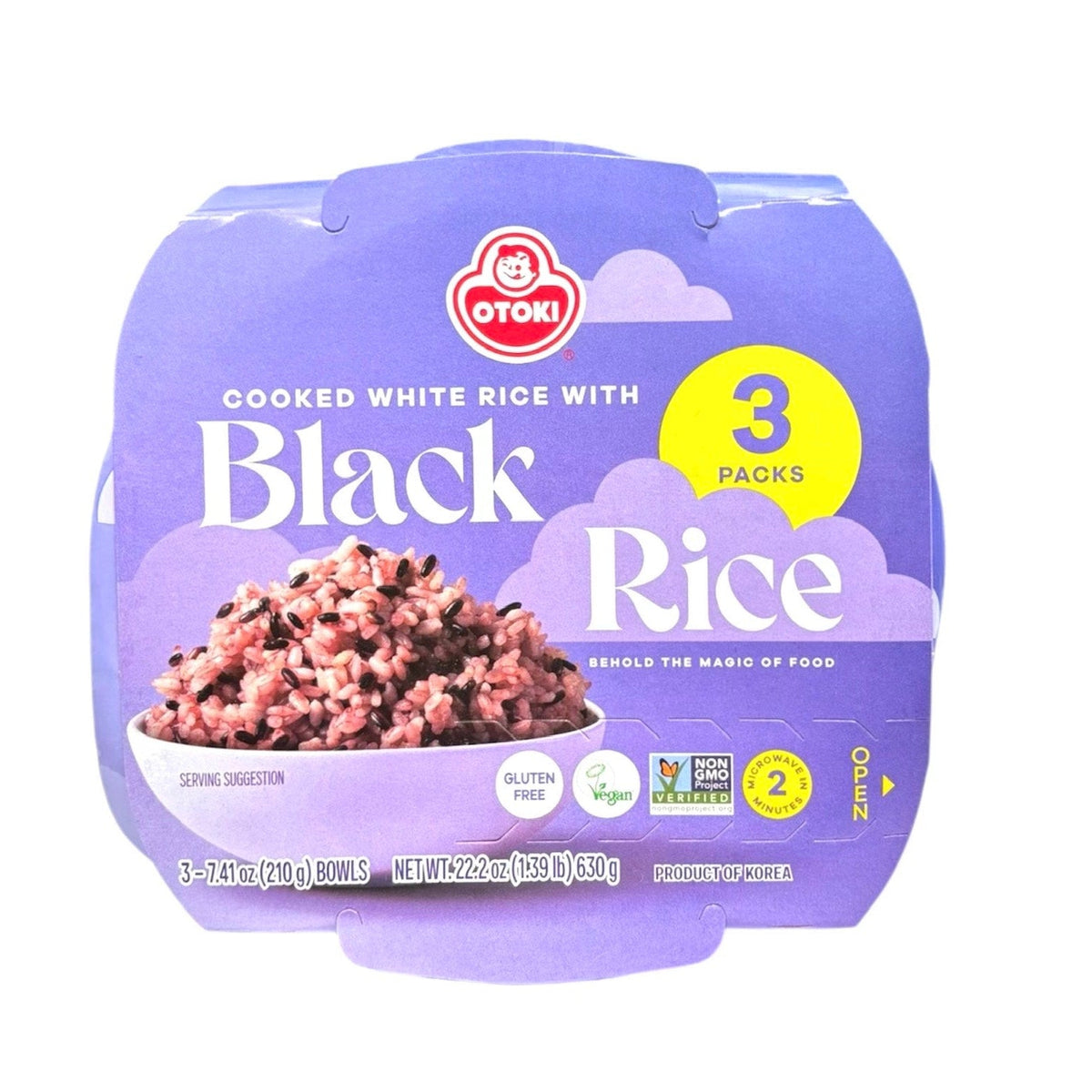 Otg Cooked Black Rice 3/210G — H Mart Manhattan Delivery