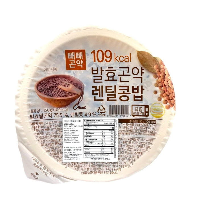 Bbgy Fermented Lentil Rice Bowl 5.29Oz