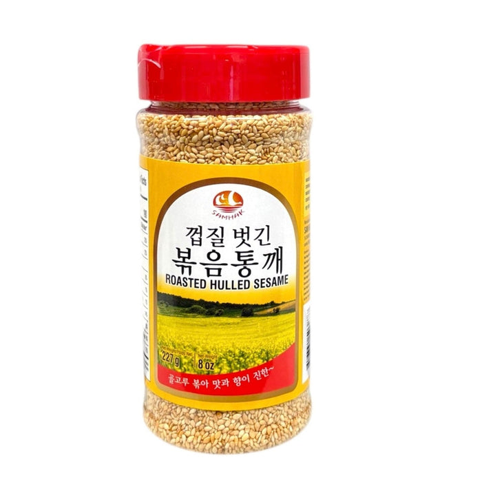 Samhak Roasted Hulled Sesame Seed 8oz