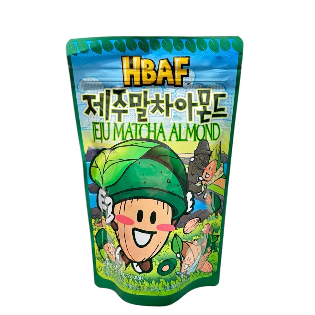 HBAF Jeju Matcha Almond 6.7oz - H Mart Manhattan Delivery