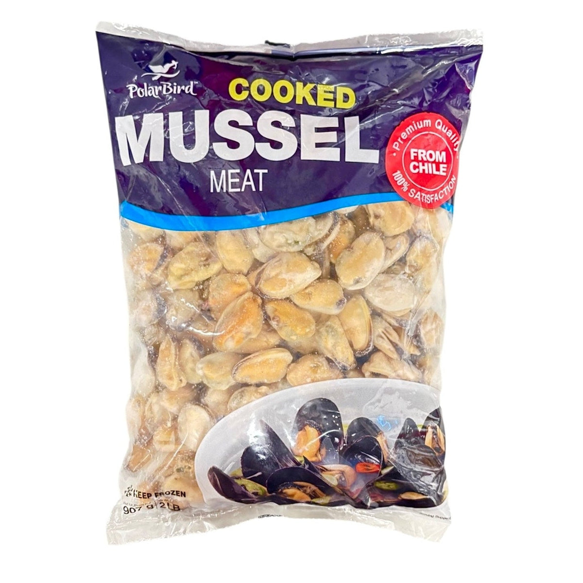 Polarbird Frozen Cooked Mussel Meat 2Lb — H Mart Manhattan Delivery