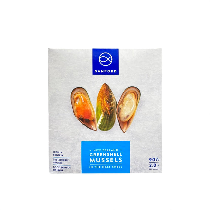 Nz Sanford Greenshell Mussels 2Lb