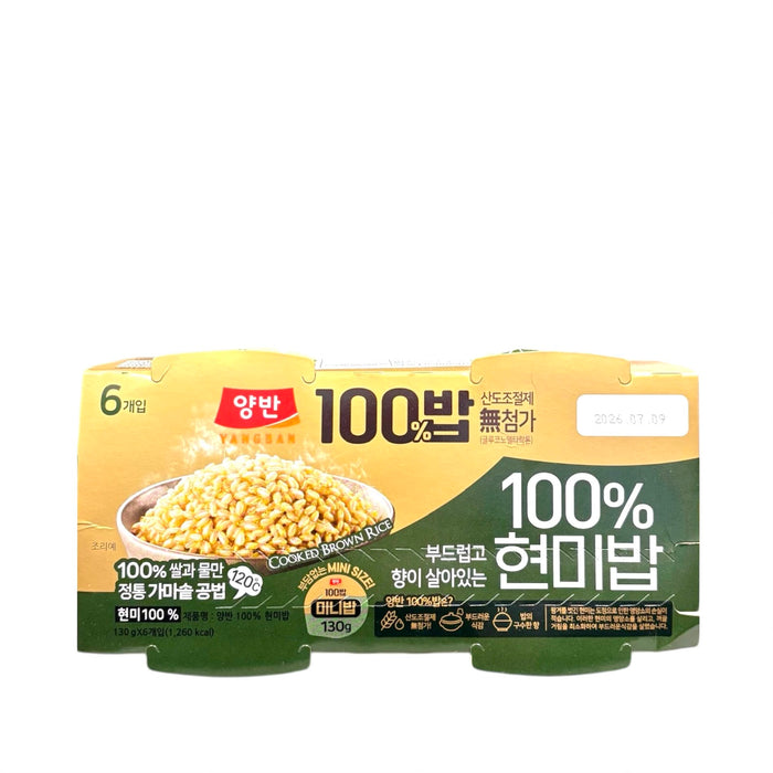 Dongwon Yangban Steamed Brown Rice 130G