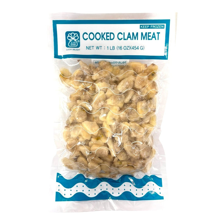 Lucky Delight Cooked Clam Meat 16Oz
