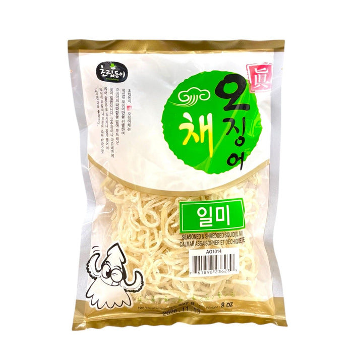 Crd Seasoned Shredded Squid 8Oz