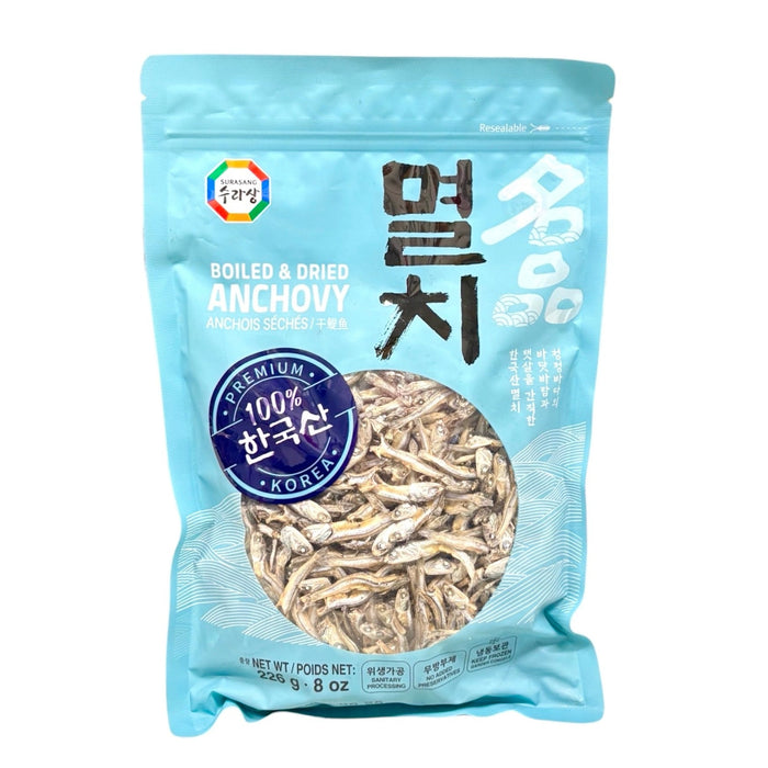 Sura Boiled & Dried Anchovy 8Oz