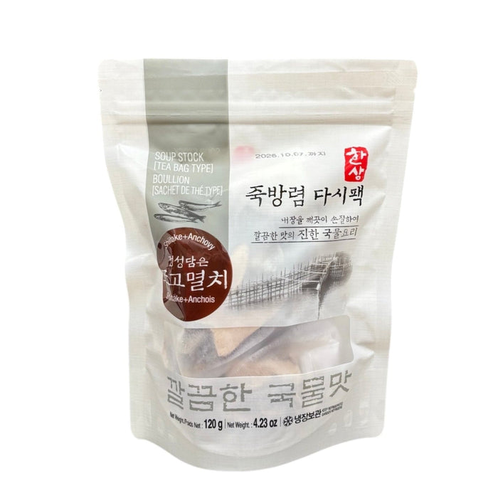 Hs Soup Stock Shiitake Anchovy 120G