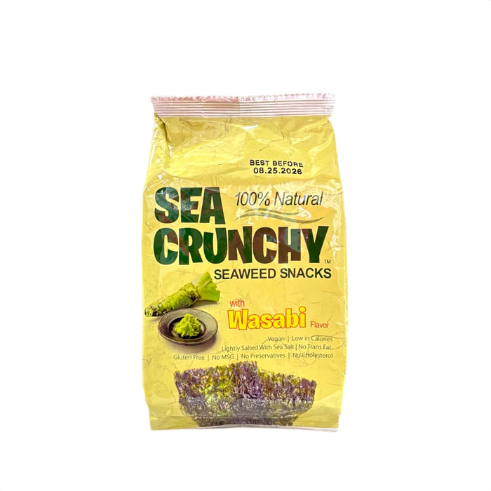 Sea Seaweed Snacks W/Wasabi Flv 10G