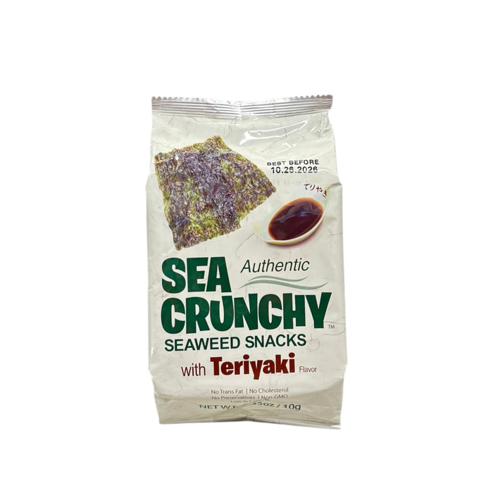 Sea Crunchy Seaweed Snacks Teriyaki 10G