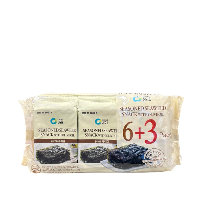 Cjo Seasoned Seaweed Olive Oil 9/4.5G