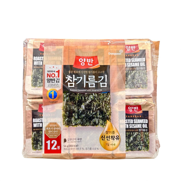 Dw Roasted Laver Sesame Oil 12/5G